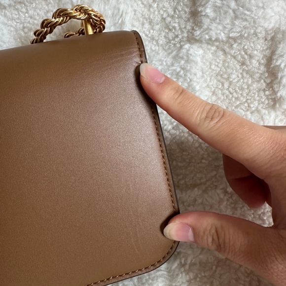 NWT!RARE! Tory Burch Small Eleanor Bag in Moose/Brown Women's Shoulder Bag 73589 - Picture 6 of 14